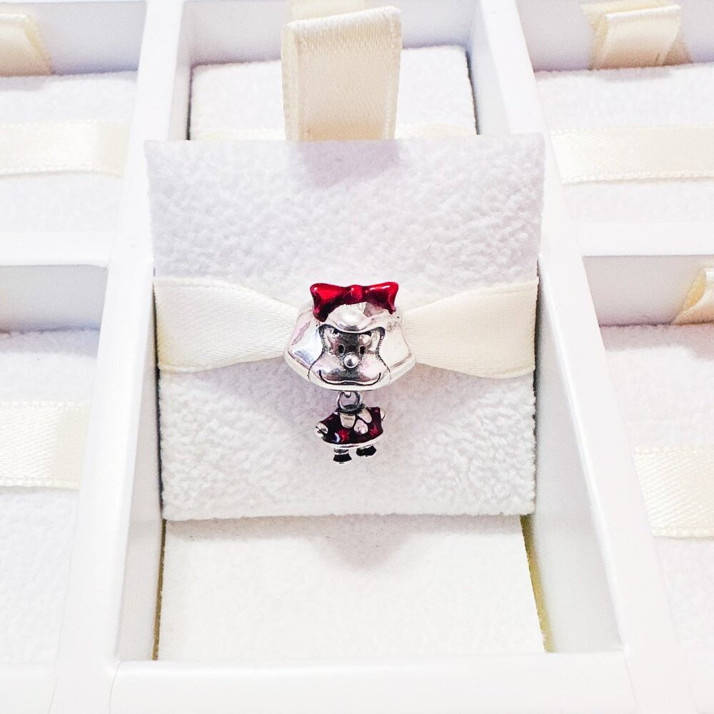 925 Sterling Silver Mafalda Charm Bead Fits Charm Bracelets And Bangles
